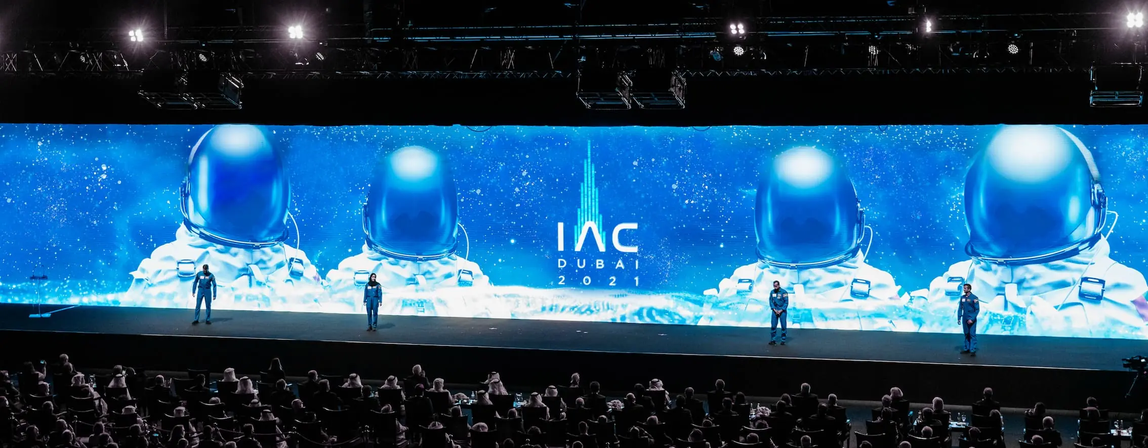 The main stage at IAC 2021